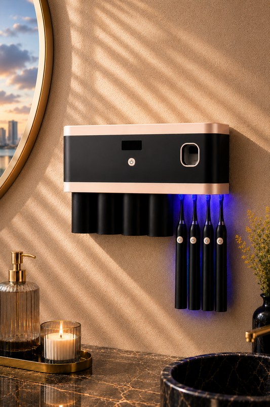 Pro UV SmartBrush Station Black rose Gold